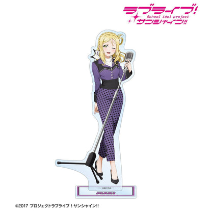 ラブライブ！サンシャイン!!（LoveLive! Sunshine!!） 新繪系列 小原鞠莉 大號亞克力立牌 The Blue Swell衣裝ver.