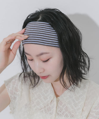彩色條紋髮帶