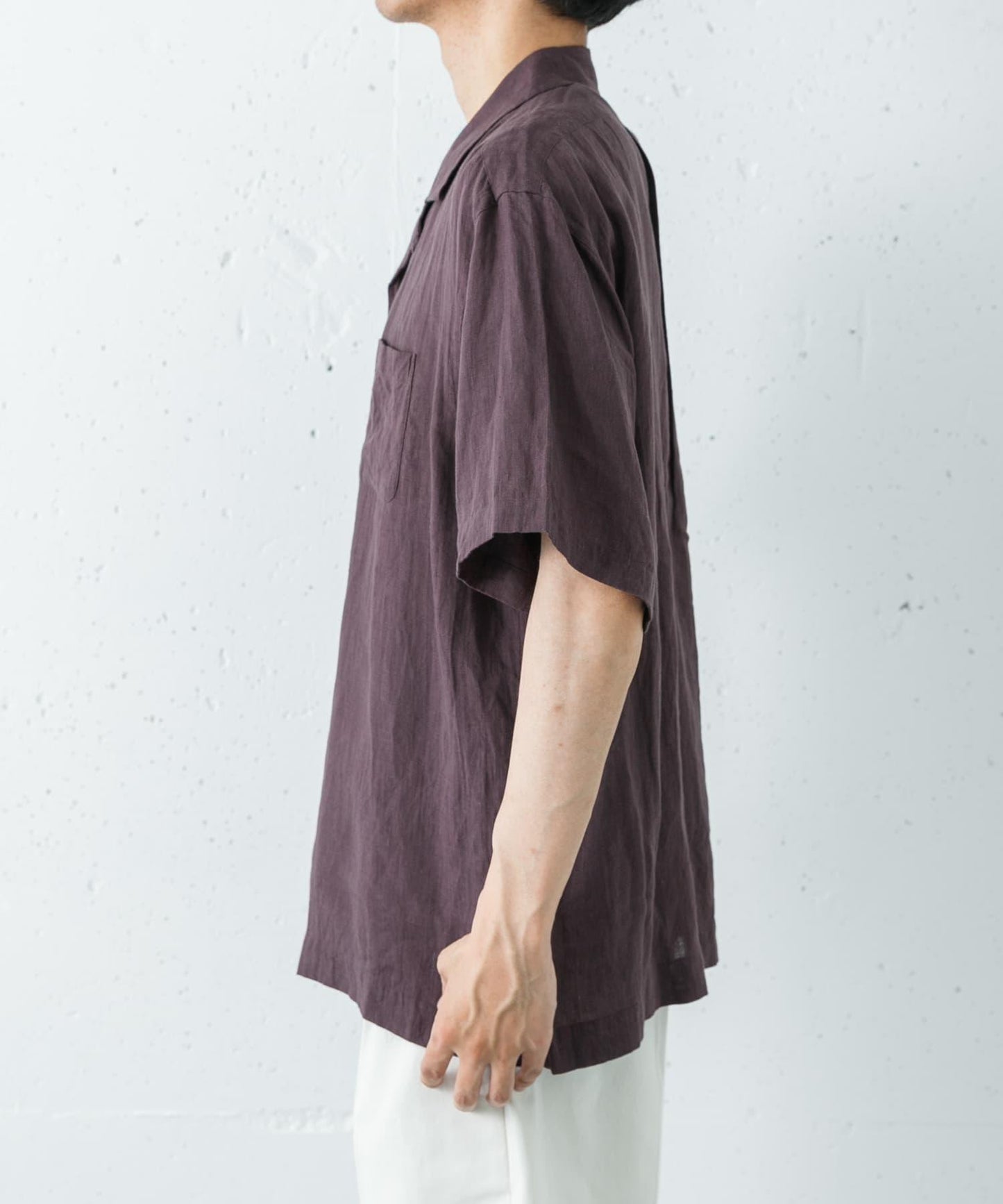 聯名 BROOKS BROTHERS×URBAN RESEARCH LINEN CAMP SHIRTS SHORT-SLEEVE 襯衫