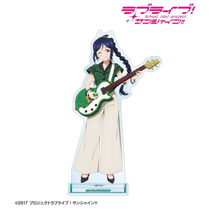 ラブライブ！サンシャイン!!（LoveLive! Sunshine!!） 新繪 松浦果南 大號亞克力立牌 The Blue Swell衣裝ver.