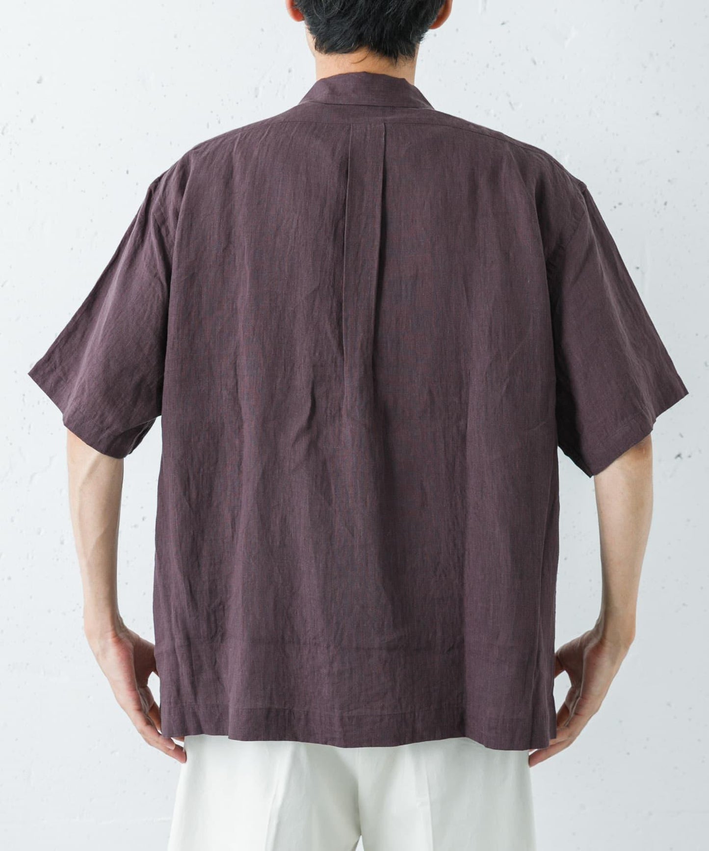 聯名 BROOKS BROTHERS×URBAN RESEARCH LINEN CAMP SHIRTS SHORT-SLEEVE 襯衫