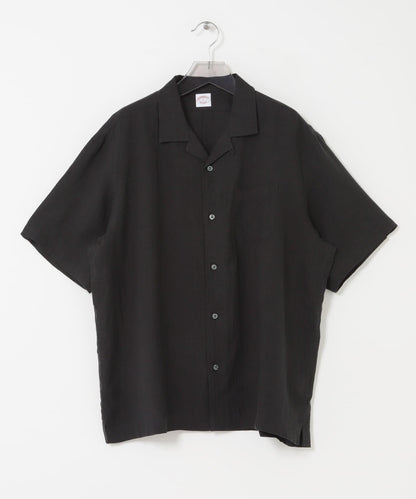 聯名 BROOKS BROTHERS×URBAN RESEARCH LINEN CAMP SHIRTS SHORT-SLEEVE 襯衫