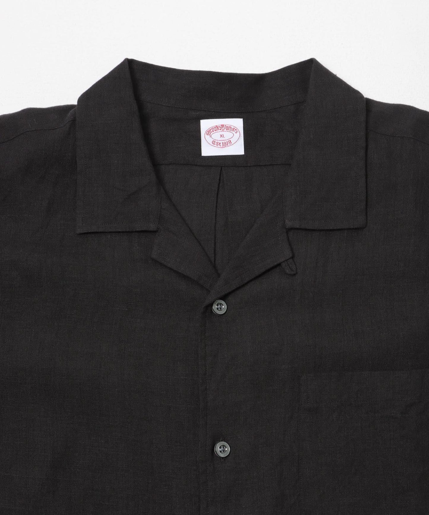 聯名 BROOKS BROTHERS×URBAN RESEARCH LINEN CAMP SHIRTS SHORT-SLEEVE 襯衫