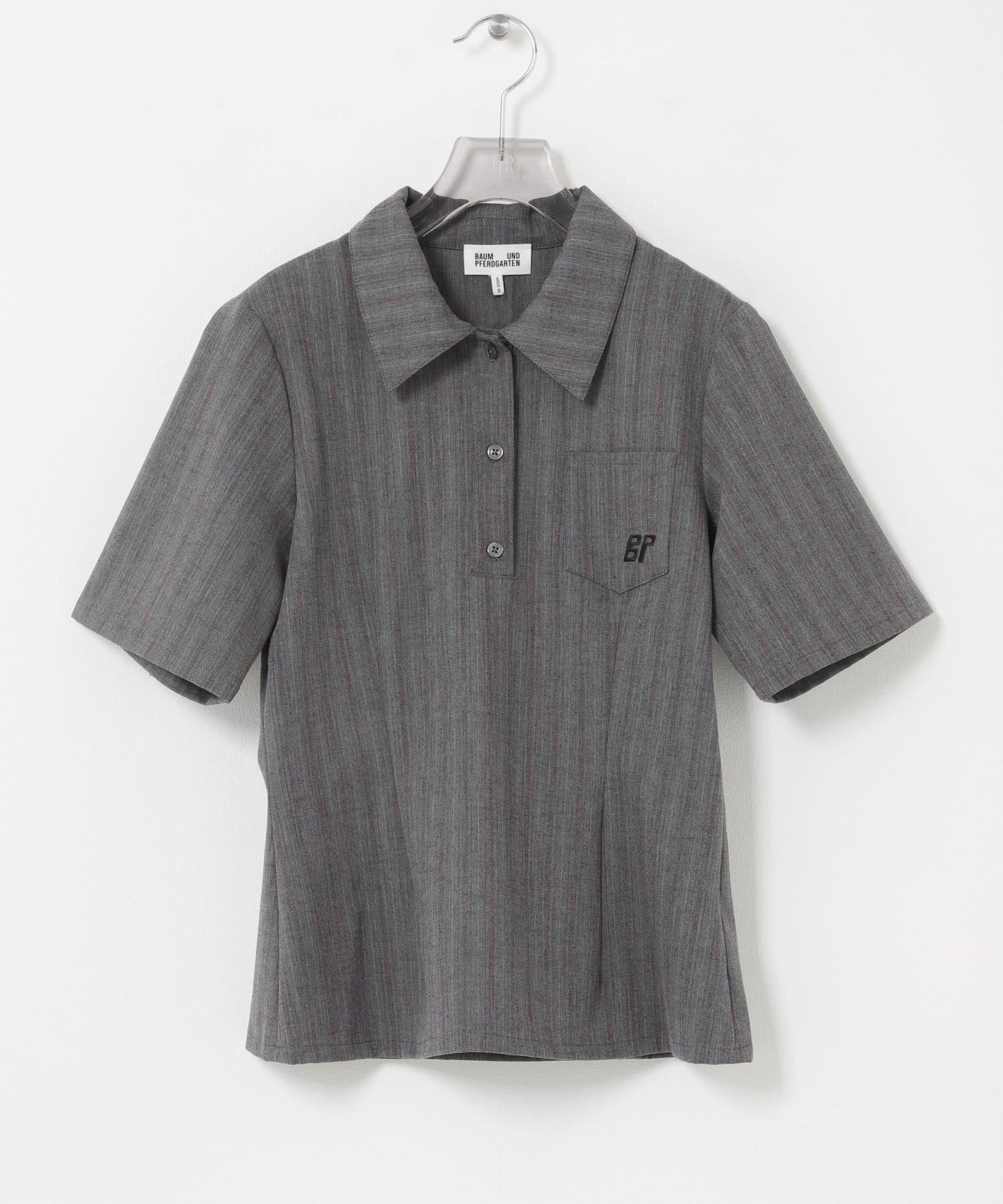BAUM UND PFERDGARTEN RECYCLED HERRINGBONE 回收材質人字紋襯衫