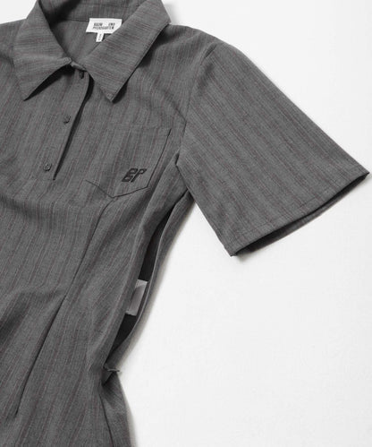 BAUM UND PFERDGARTEN RECYCLED HERRINGBONE 回收材質人字紋襯衫