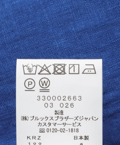 聯名 BROOKS BROTHERS×URBAN RESEARCH LINEN CAMP SHIRTS SHORT-SLEEVE 襯衫