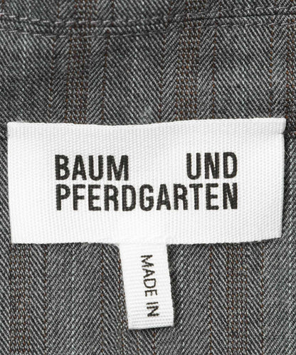 BAUM UND PFERDGARTEN RECYCLED HERRINGBONE 回收材質人字紋襯衫