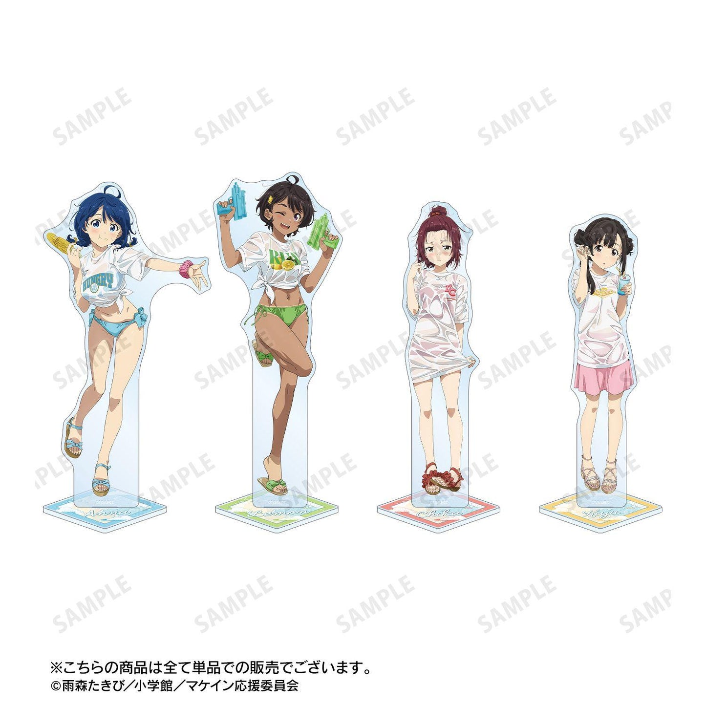 負けヒロインが多すぎる！（敗犬女主太多了！） 小鞠知花 海邊約會ver. 特大亞克力立牌