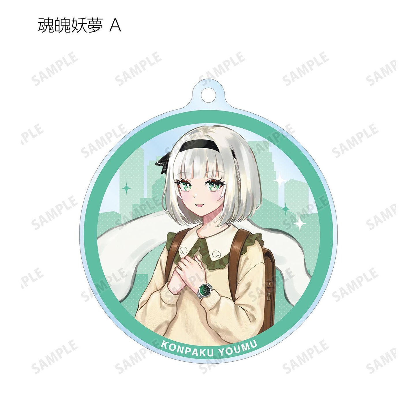 《東方Project》（東方Project） 松本能人插畫現代風時尚系列 第二輯 亞克力鑰匙扣 完整BOX（16包）