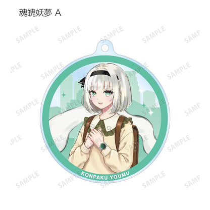 《東方Project》（東方Project） 松本能人插畫現代風時尚系列 第二輯 亞克力鑰匙扣 完整BOX（16包）