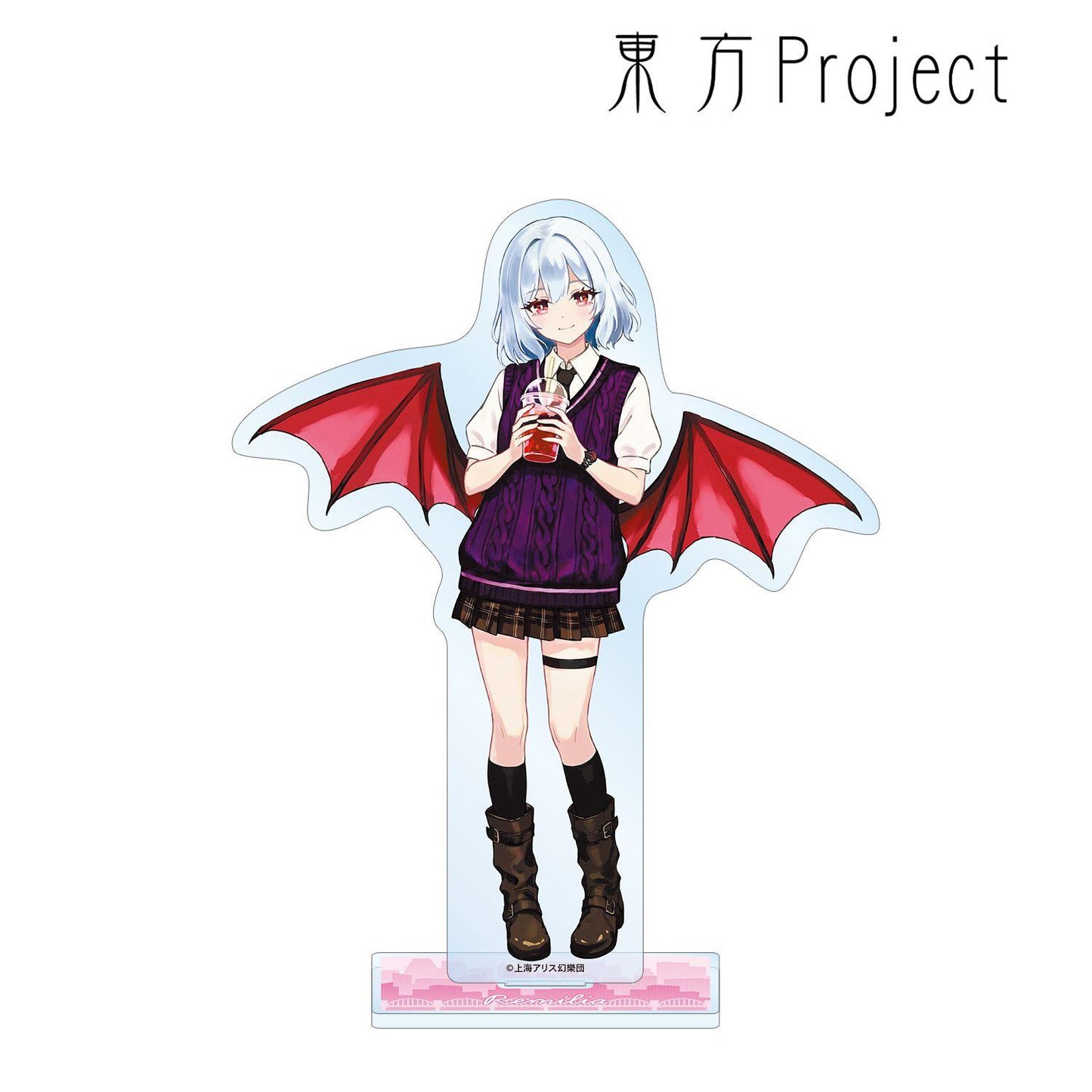 《東方Project》（東方Project） vol.2 レミリア・スカーレット 大號亞克力立牌 現代風時尚ver.