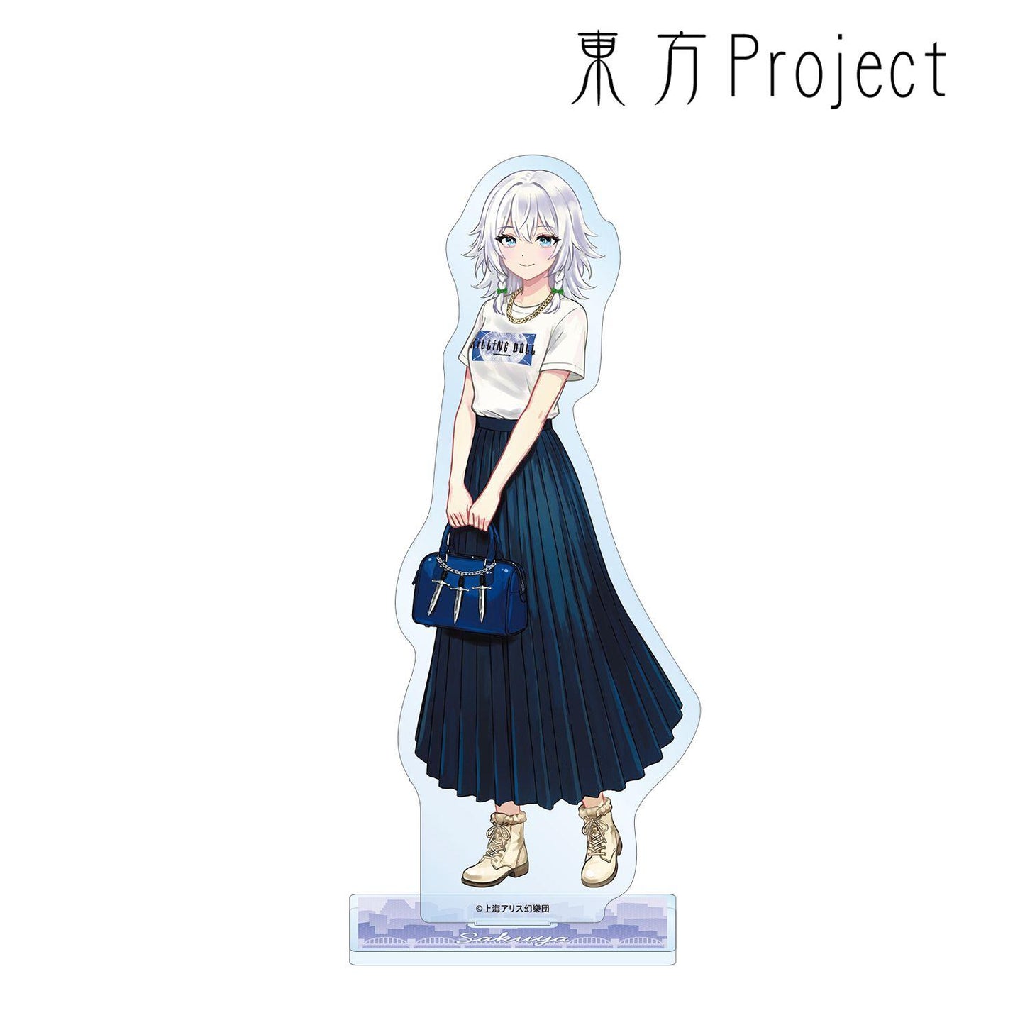 東方Project（東方Project） 松本能人插畫系列 vol.2 十六夜咲夜 BIG亞克力立牌 現代風時尚ver.