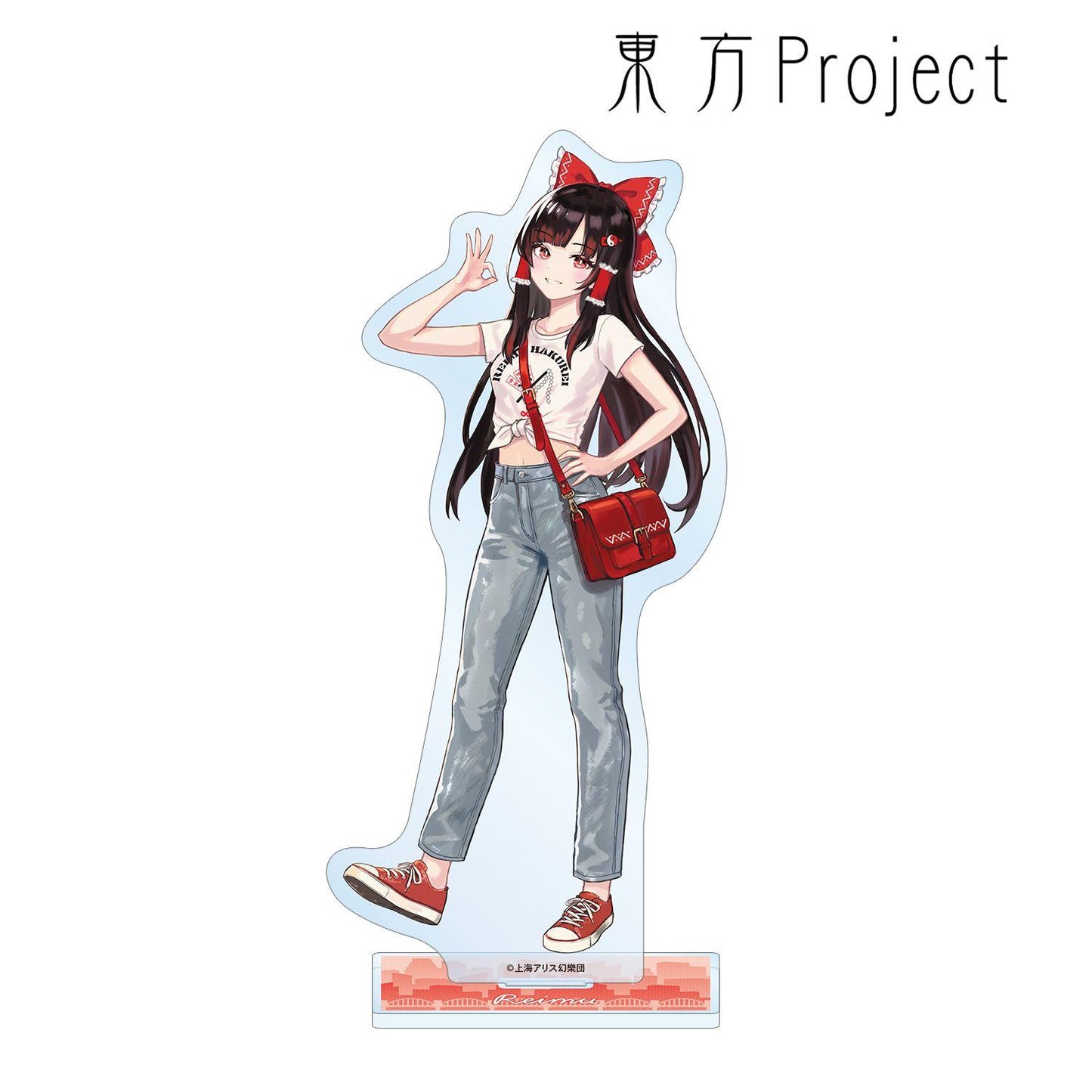 《東方Project》（東方Project） 松本能人插畫系列 vol.2 博麗霊夢 大號亞克力立牌 現代風時尚ver.