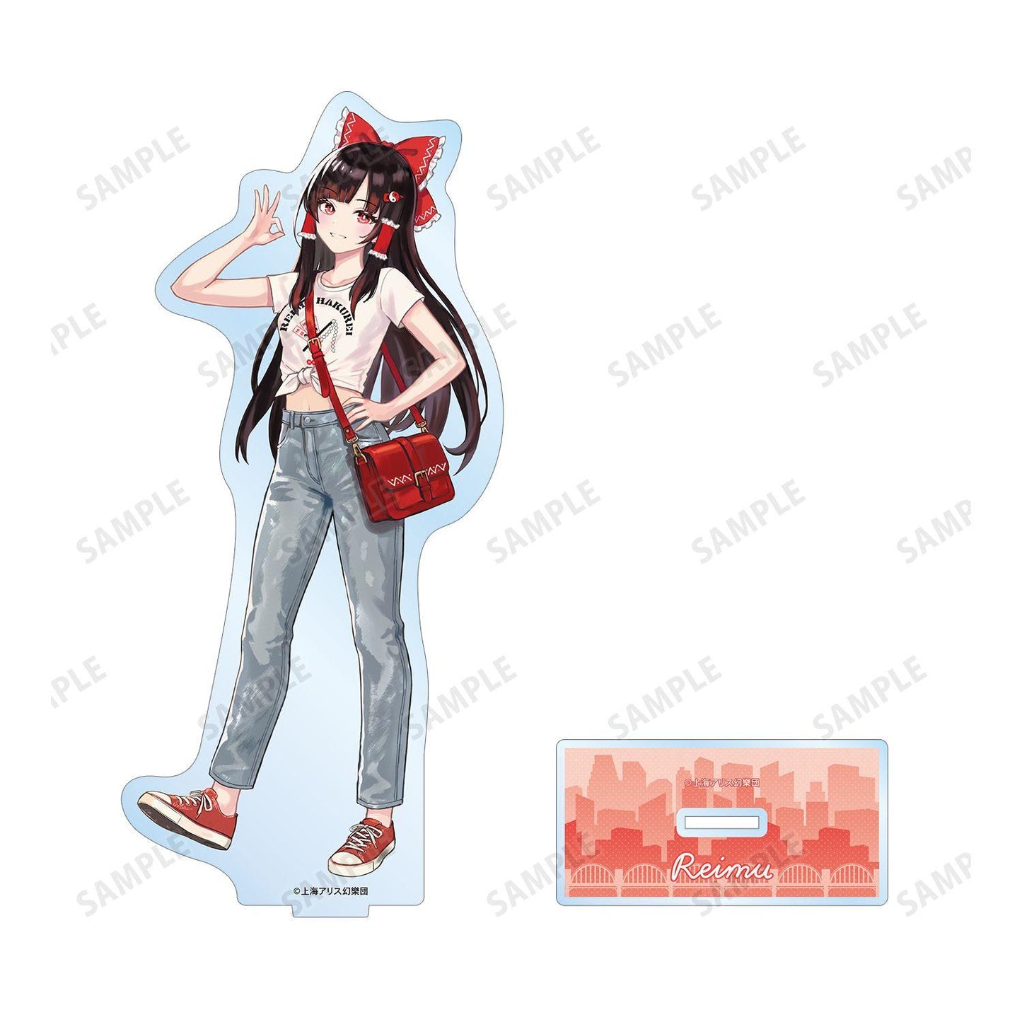 《東方Project》（東方Project） 松本能人插畫系列 vol.2 博麗霊夢 大號亞克力立牌 現代風時尚ver.