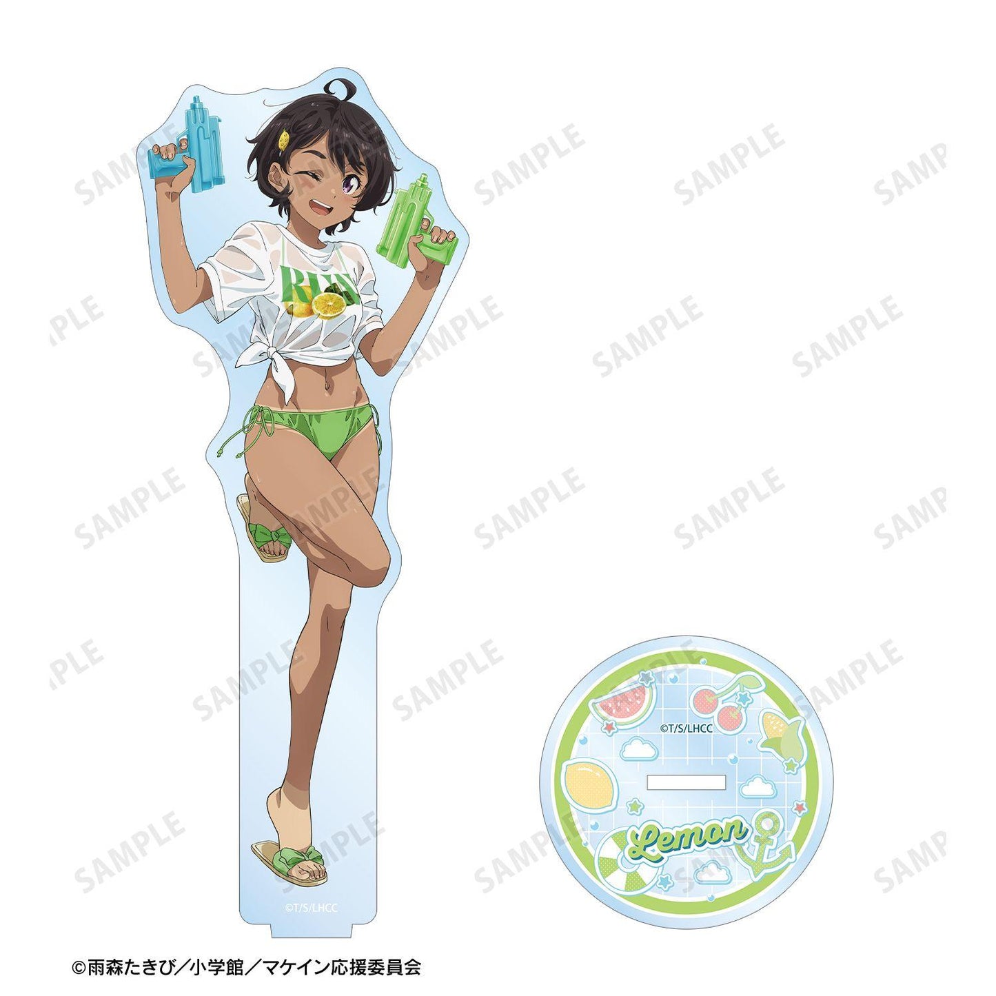 負けヒロインが多すぎる！（敗犬女主太多了！） 焼塩檸檬 大號亞克力立牌 新繪 海灘約會ver.
