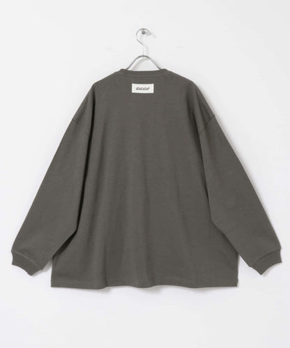 dDdDdDd SUPER BIG FLAT LONG-SLEEVE T-SHIRTS 長袖T恤