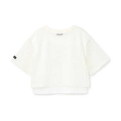 刺繡網眼設計 接觸冷感功能 T恤套裝