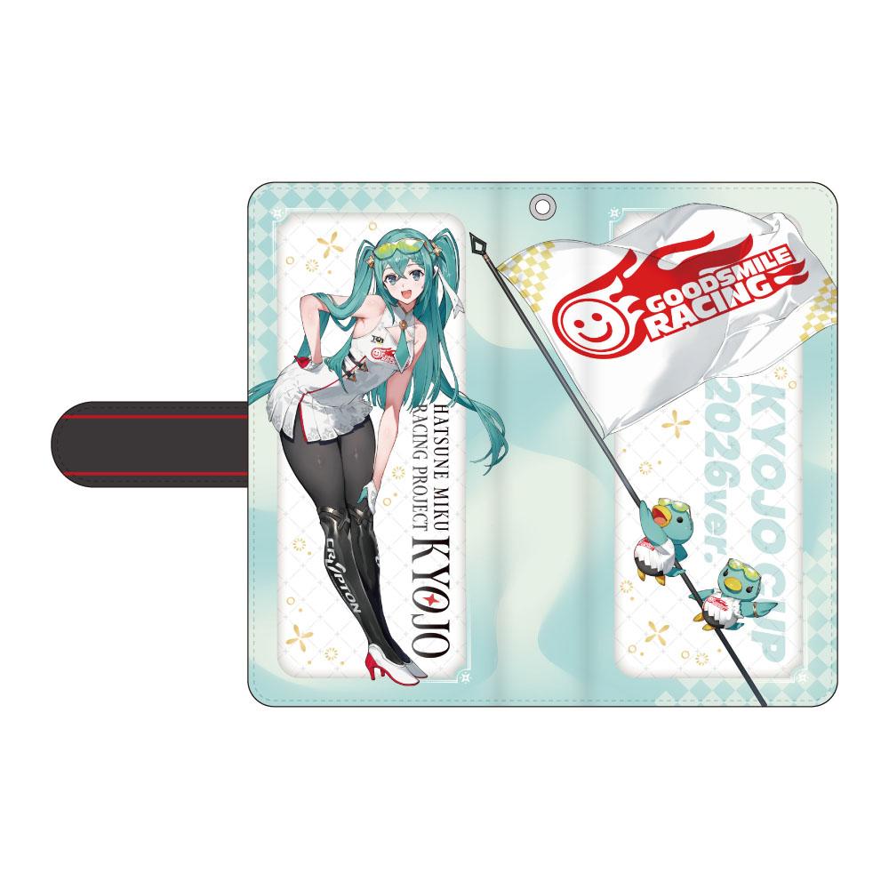 レーシングミク（賽車初音未來） 手賬式手機殼 KYOJO 2026Ver.