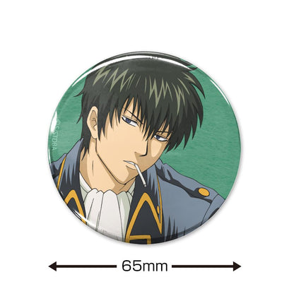 銀魂（銀魂） 土方十四郎 65mm徽章 一服中Ver.