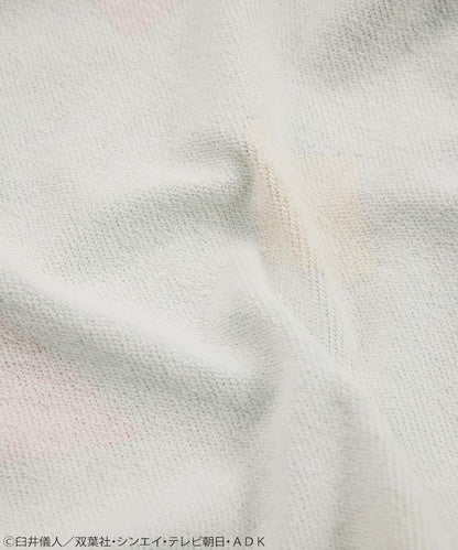 《蠟筆小新》 SAUVENIR×FREAK'S STORE 聯名 加絨室內服套裝 附抽繩揹包