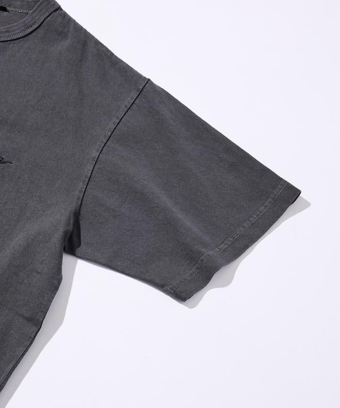 復古風 背部刺繡設計 T恤