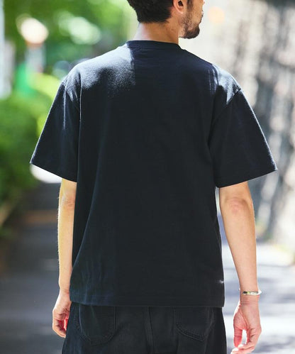 HEAVY WEIGHT/ヘビーウェイト 重磅短袖圓領胸袋T恤 10.5盎司
