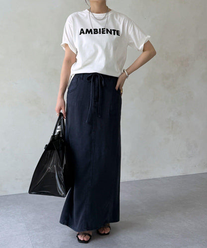 AMBIENTE Logo印花 T恤