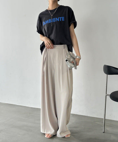 AMBIENTE Logo印花 T恤