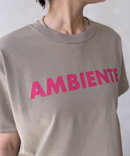 AMBIENTE Logo印花 T恤
