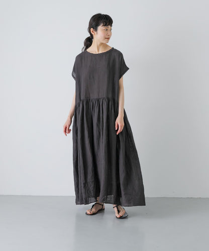 Maison de soil POWER LOOM LINEN DRESS 連衣裙