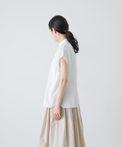 maison de soil BANDED COLLAR EMB SHIRT 襯衫