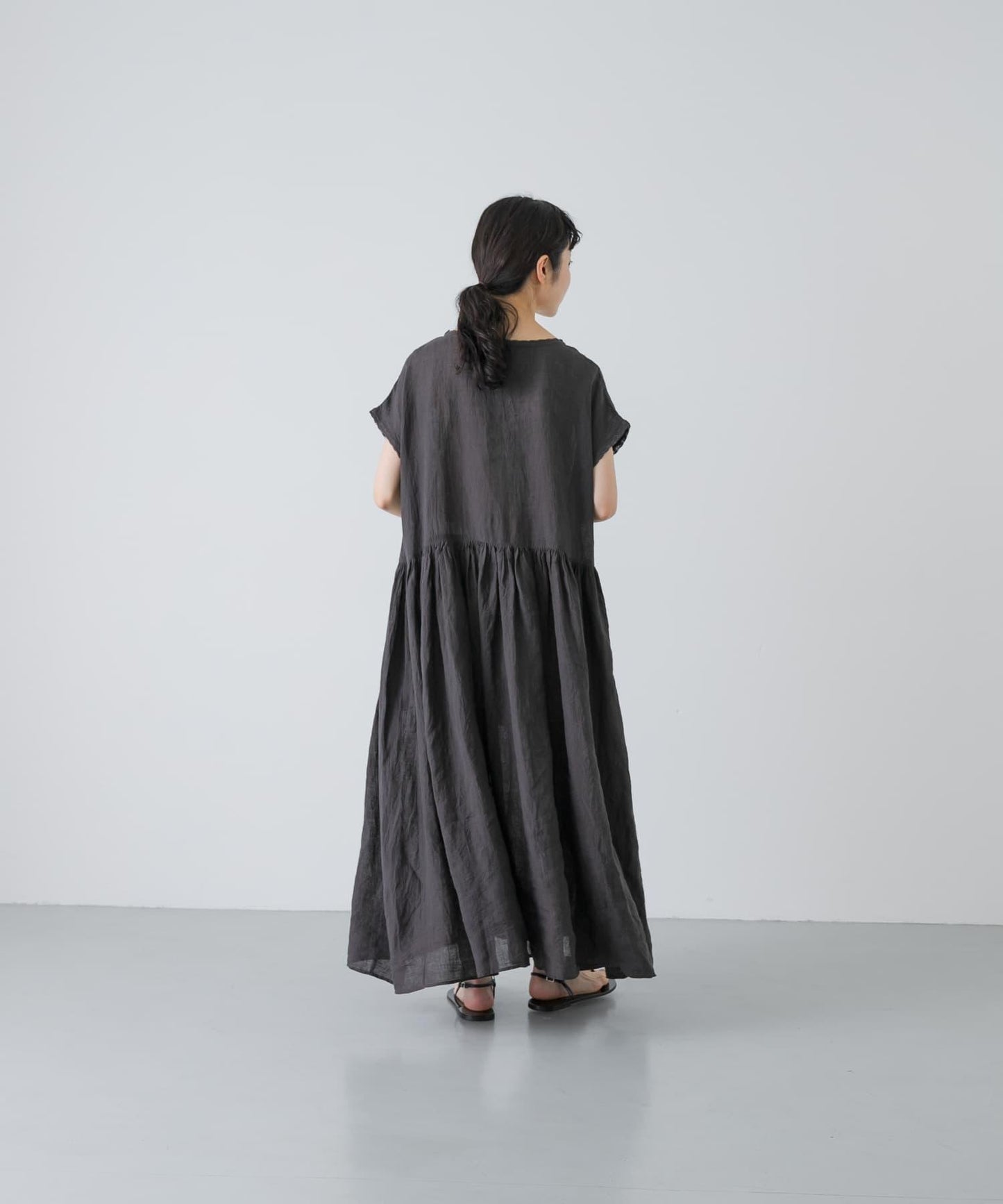 Maison de soil POWER LOOM LINEN DRESS 連衣裙