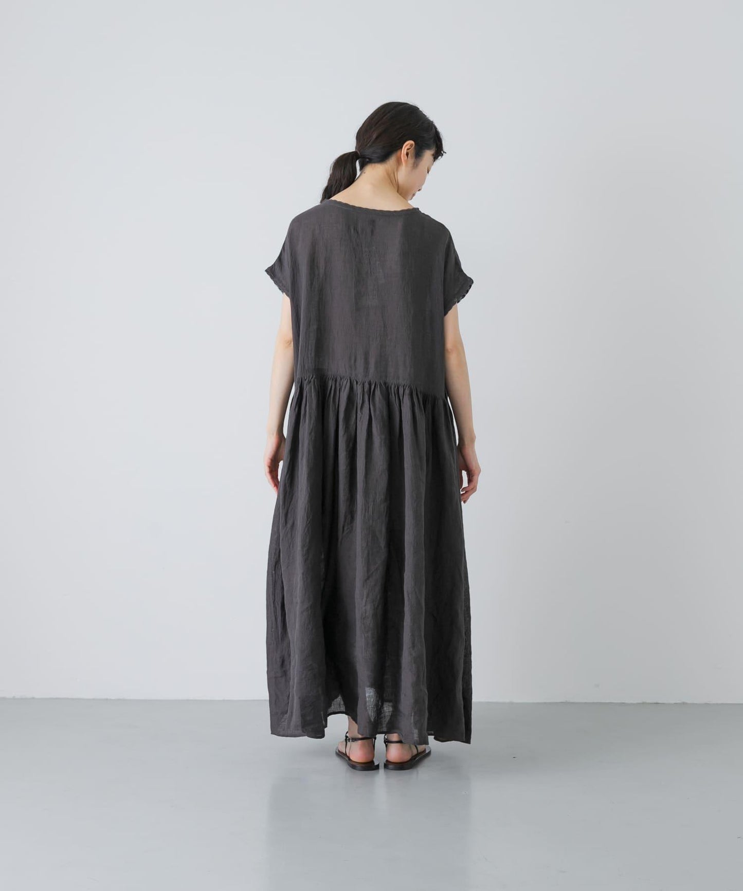 Maison de soil POWER LOOM LINEN DRESS 連衣裙