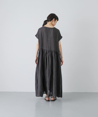 Maison de soil POWER LOOM LINEN DRESS 連衣裙