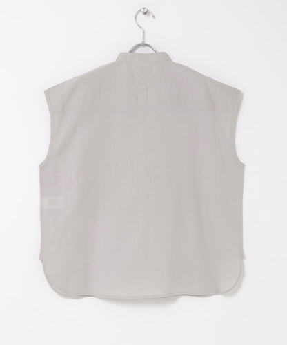 maison de soil BANDED COLLAR EMB SHIRT 襯衫
