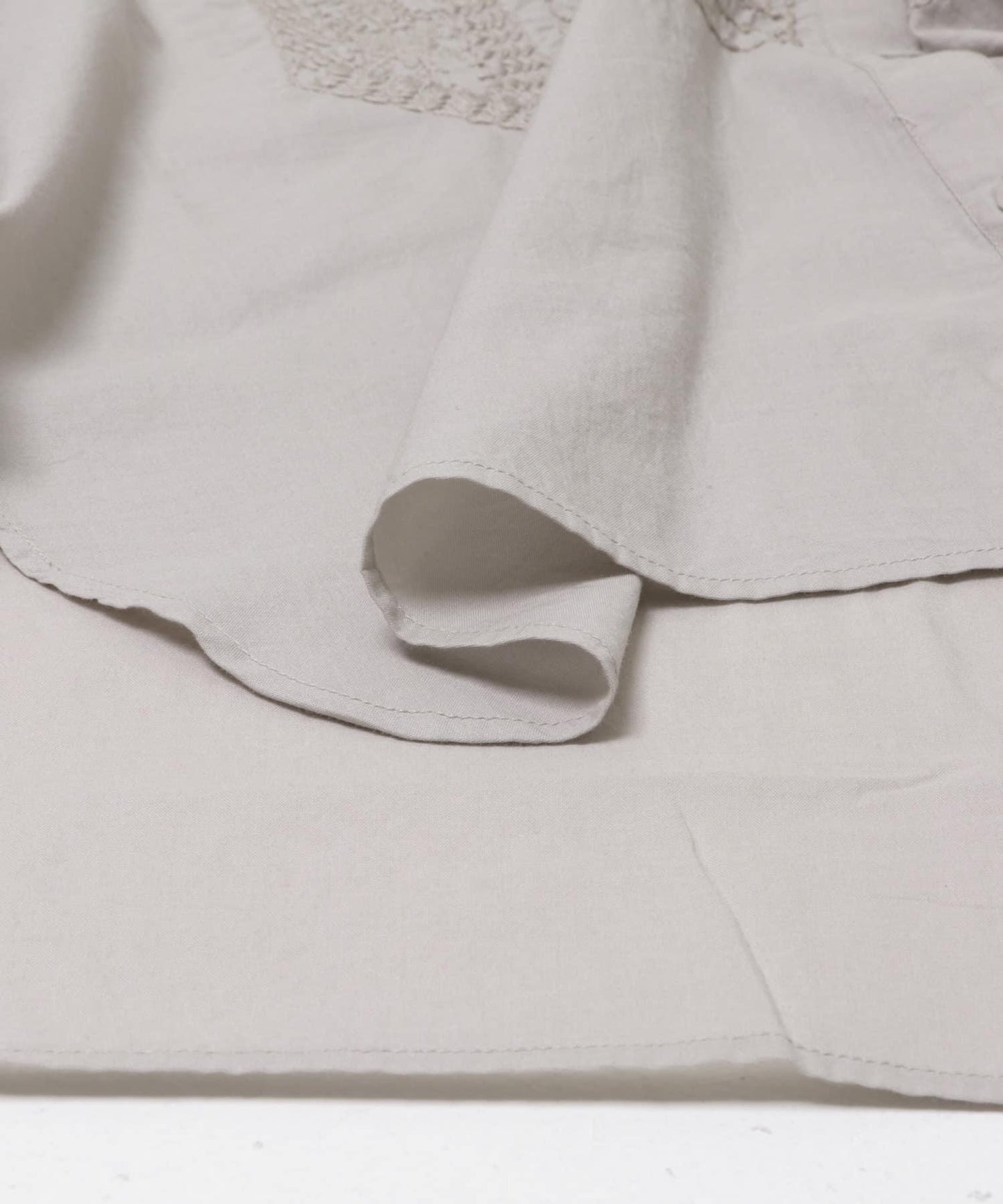 maison de soil BANDED COLLAR EMB SHIRT 襯衫