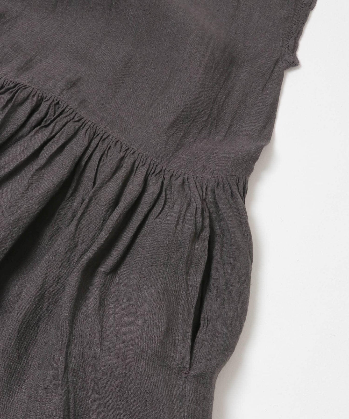 Maison de soil POWER LOOM LINEN DRESS 連衣裙