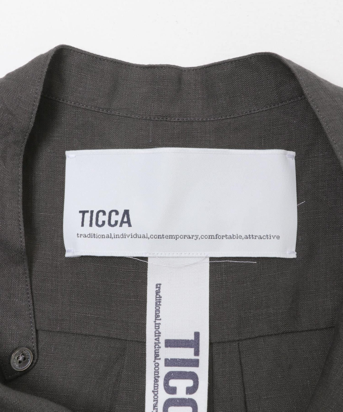 亞麻法式設計 TICCA 襯衫