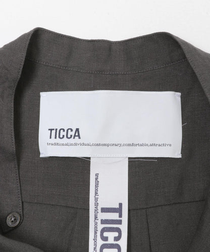 亞麻法式設計 TICCA 襯衫
