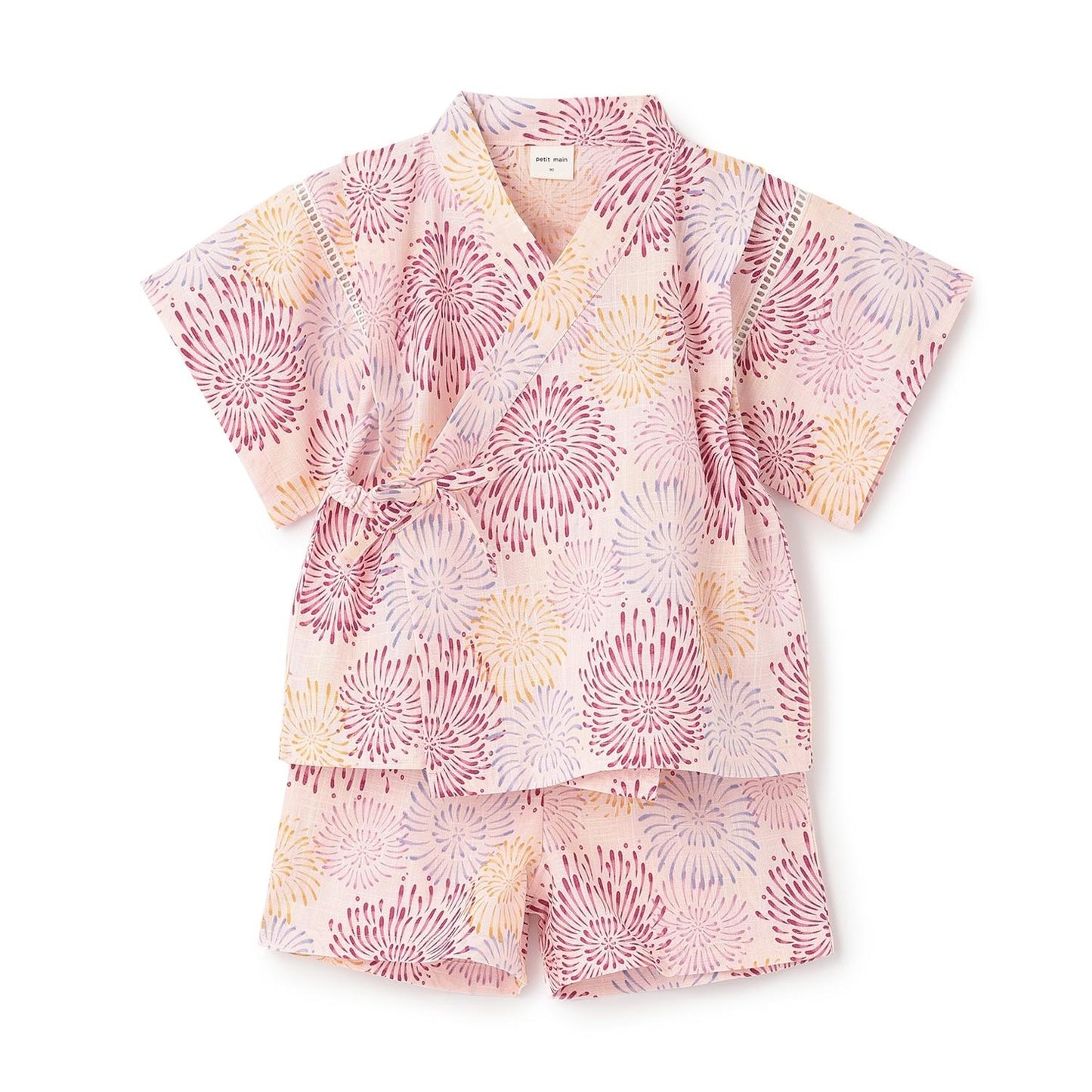 便捷穿著 GIRLS 混色 甚平