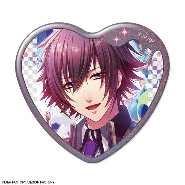 Glass Heart Princess（玻璃心公主） 柾木真之介 心形全息徽章 Design01/A 款