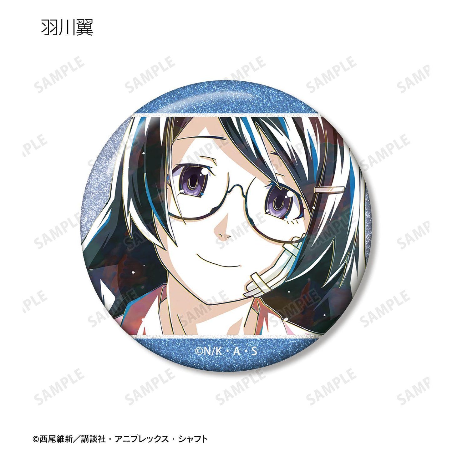 〈物語〉シリーズ（物語系列） Ani‑Art 閃粉徽章 完整BOX套裝（10包入）