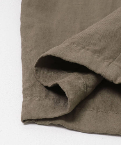 ATON COTTON LINEN VOILE LOOSE FIT 褲子