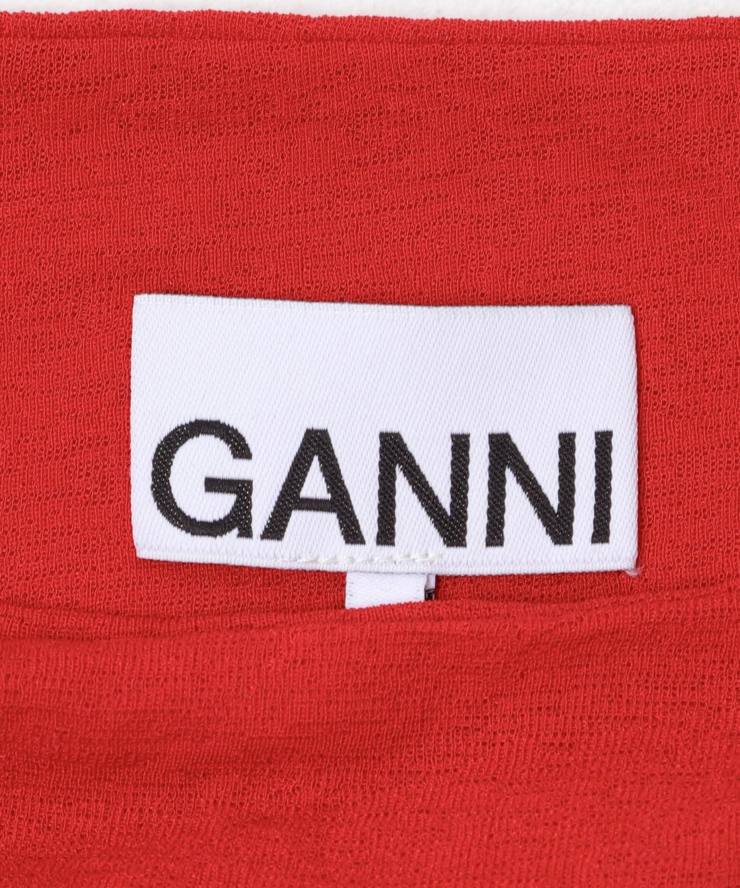 褶襉打結設計 長款連衣裙 GANNI DRAPED KNOT LONG DRESS