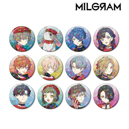MILGRAM（MILGRAM） 5週年繪製版 收藏全息徽章 完整BOX（12包入）