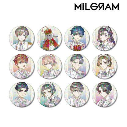 MILGRAM（彌爾葛拉姆） 6週年繪製版系列 全套BOX 全息徽章 12包入