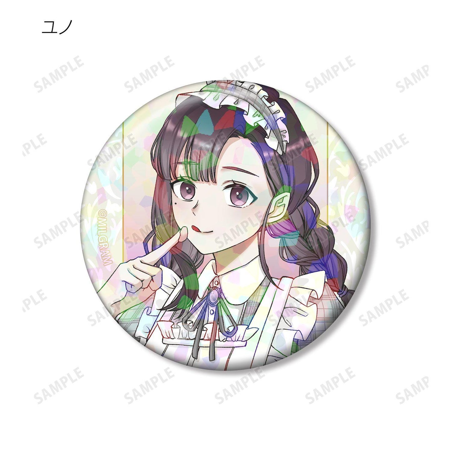 MILGRAM（彌爾葛拉姆） 6週年繪製版系列 全套BOX 全息徽章 12包入