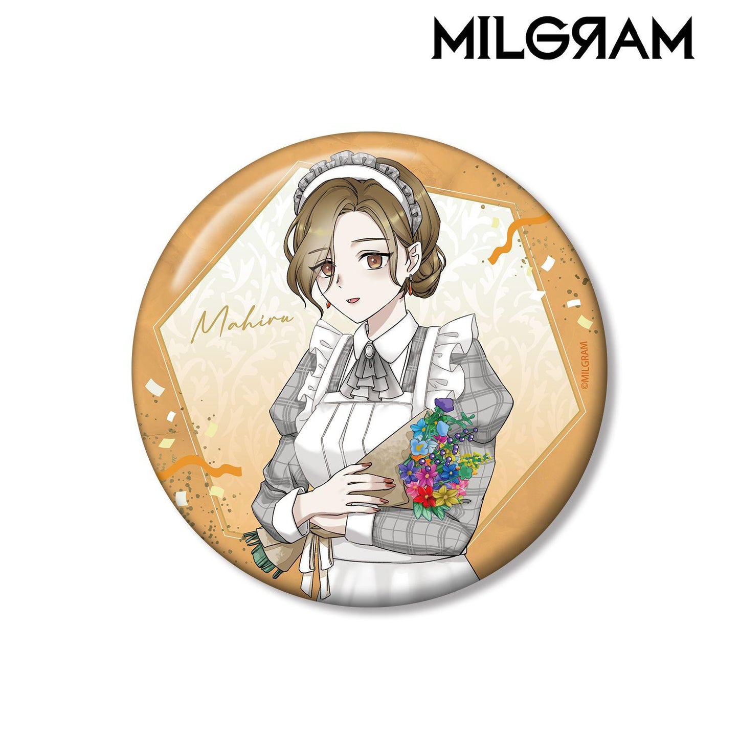 MILGRAM（MILGRAM） 特別繪製 6th Anniversary ver. マヒル 100mm徽章