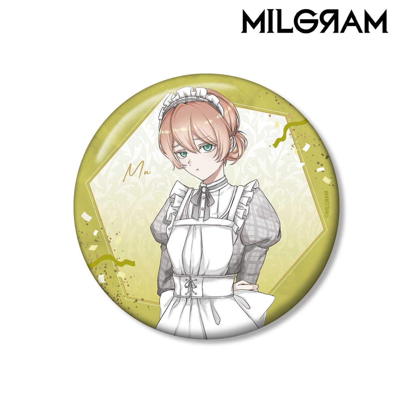 《MILGRAM》（彌爾格拉姆） 新繪系列 ムウ 100mm徽章 6th Anniversary ver.