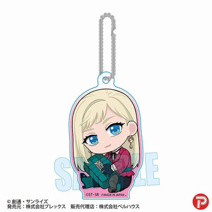機動戦士ガンダム 閃光のハサウェイ キルケーの魔女（機動戰士高達 閃光的哈薩維 基爾刻的魔女） 抱抱系列 亞克力鑰匙扣 完整BOX（5個裝）